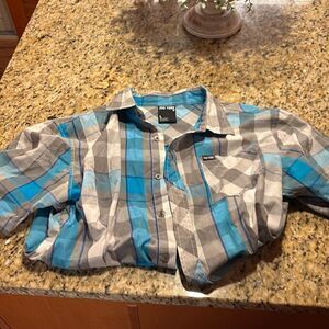 Zoo York Plaid Casual Button-Down